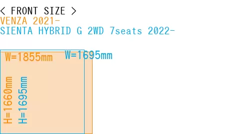 #VENZA 2021- + SIENTA HYBRID G 2WD 7seats 2022-